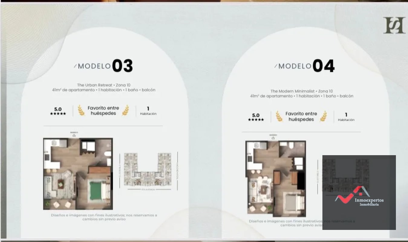 APARTAMENTOS EN PREVENTA – ZONA 10 - 7