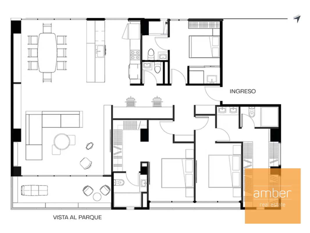 Apartamento en Dosento, zona 10 - 2