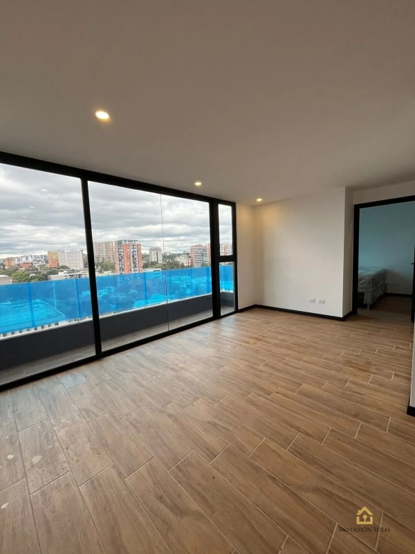 Rento Apto de 1 Habitación en Edificio Esseza, Zona 13 / $900 - 1