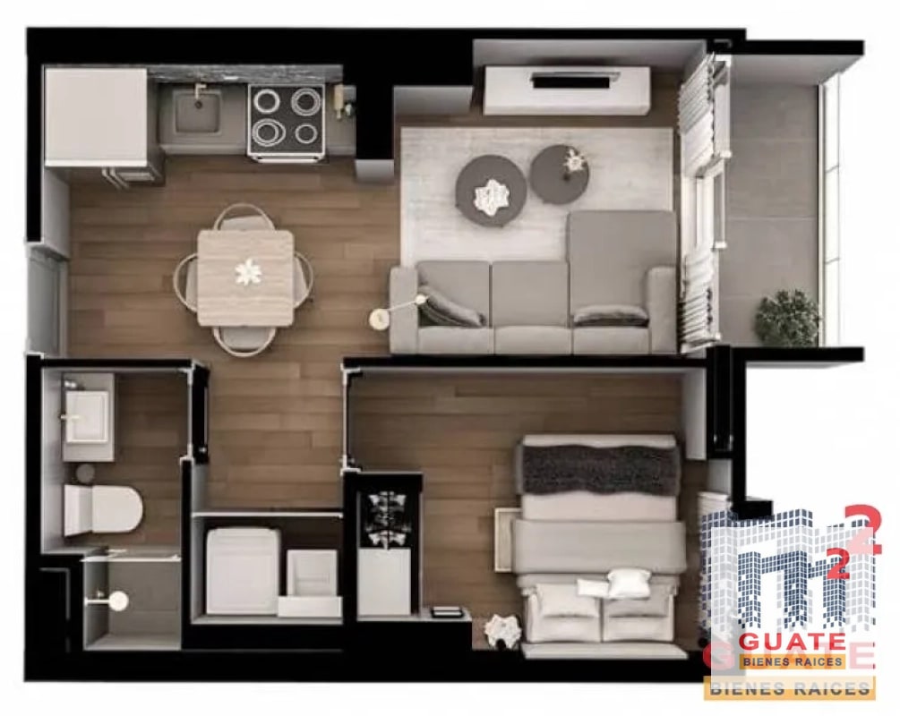 Apartamento en Renta, Zona 10 - 6