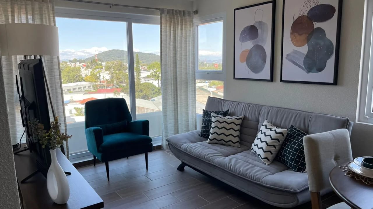 VENTA DE APARTAMENTO EN ZONA 07 PARQUE MATEO 2 DORMITORIOS IDEAL VIVIENDA O AIRBNB CON O SIN MUEBLES  — Apartamento en Venta en Parque Mateo, Zona 7, Guatemala, Ciudad — foto 3 de 13