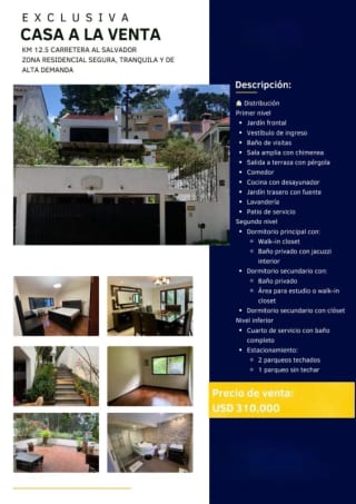 Se Vende Casa en El Socorro CAES. — Casa en Venta en El Socorro, Carretera a El Salvador, Guatemala, Ciudad — miniatura 2 de 15