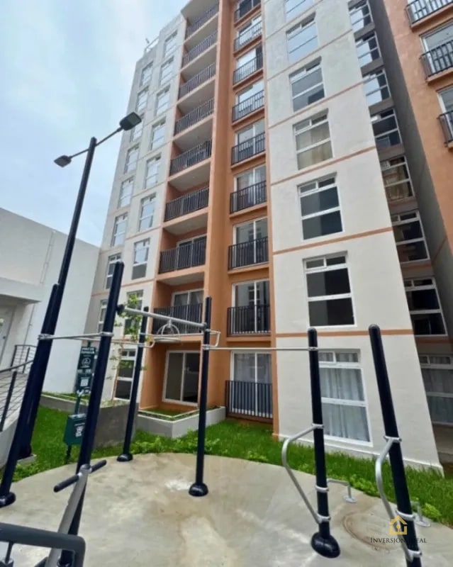 Rento Apto de 2 Hab + Linea Blanca + Jardin en Lares 16 – Q4,300. Zona 16 - 1