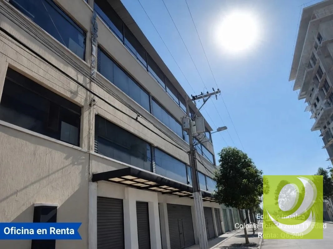 Oficina en Renta en Edificio Ingalsa zona 11 cdad - 1