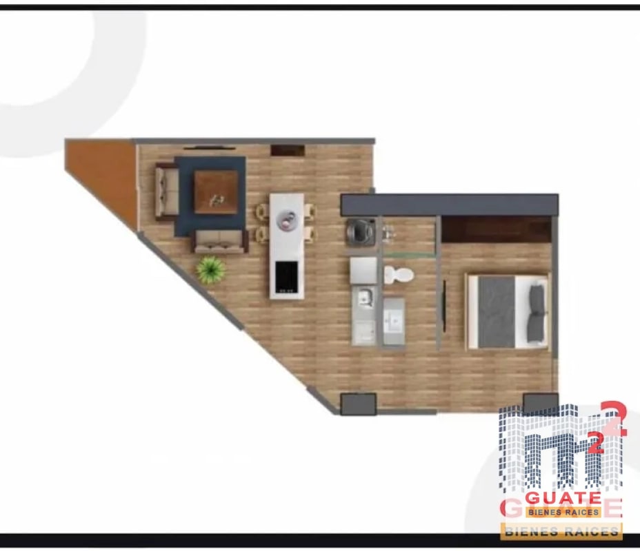 Apartamento en Venta, Zona 04 - 5