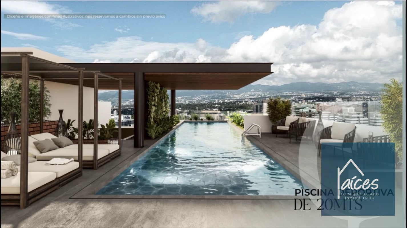 Apartamento en venta Modelo 1 CASA FIORE Zona 10 (D) - 2