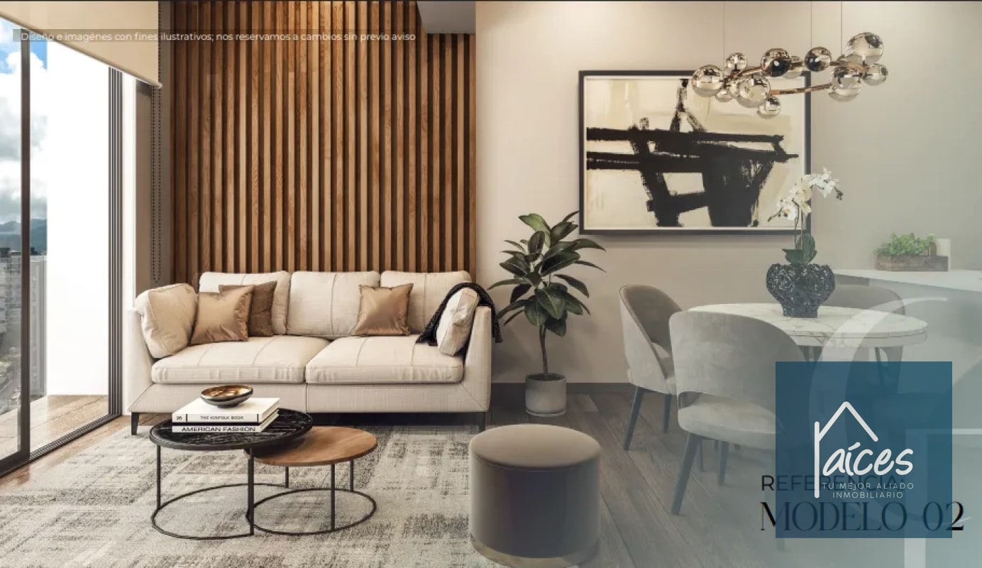 Apartamento en venta Modelo 2 CASA FIORE Zona 10 (D) - 2