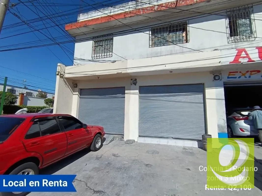Local en Renta en Colonia El Rosario zona 3 Mixco — Local en Alquiler en Colonia El Rosario, Zona 3 Mixco, Guatemala, Ciudad — foto 1 de 5