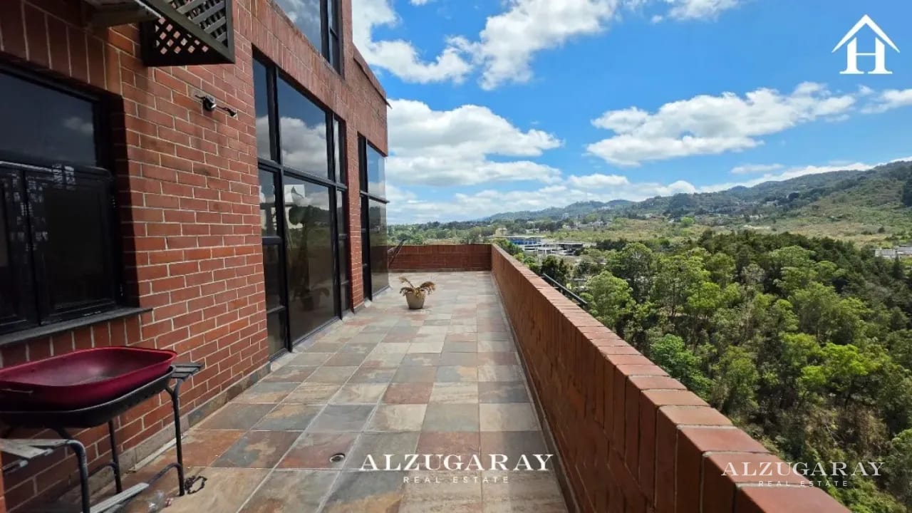 PENTHOUSE AMUEBLADO C/ TERRAZA - 3 HAB. / VISTA HERMOSA I Z.15 — Apartamento en Alquiler en Zona 15, Guatemala, Ciudad — foto 8 de 10