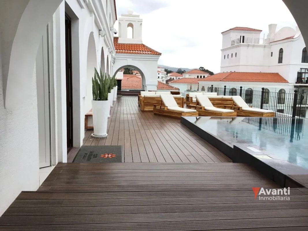 ALQUILER APARTAMENTO ZONA 16, LIRIOS DE CAYALÁ CON TERRAZA - 6
