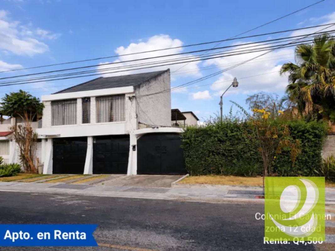 Apartamento en Renta en Colonia El Carmen zona 12 cdad - 1