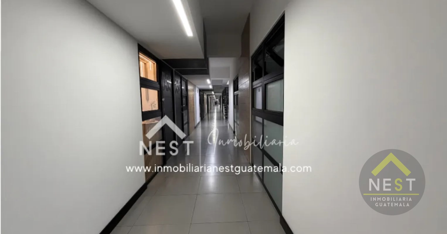Oficina de 55m² en Renta | Edificio ASCEND - Zona 9 - 10