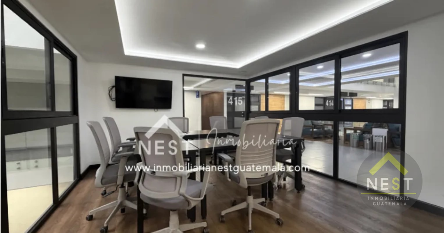 Oficina de 55m² en Renta | Edificio ASCEND - Zona 9 - 9