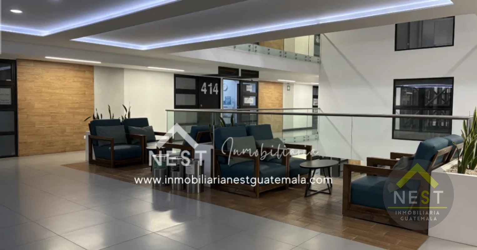 Oficina de 55m² en Renta | Edificio ASCEND - Zona 9 - 7