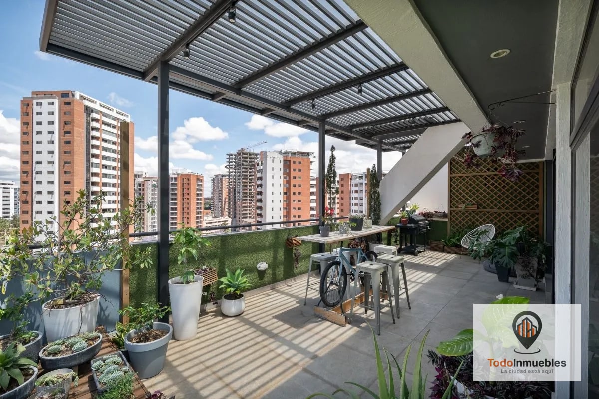 Apartamento Penthouse remodelado en Renta en z14 - 2