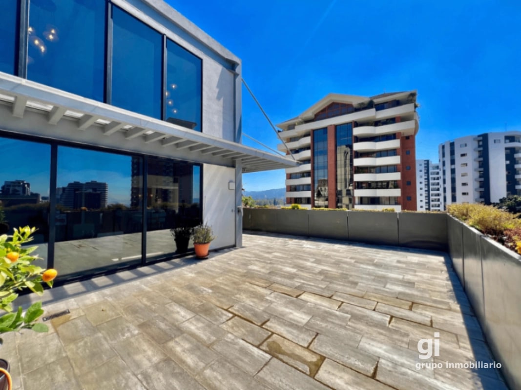 PH industrial, con una gran terraza en renta en zona 14 - 6
